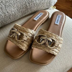 Steve Madden Woven Slides